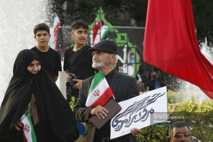 اجتماع ضد صهیونیستی هیئت‌های مذهبی تبریز