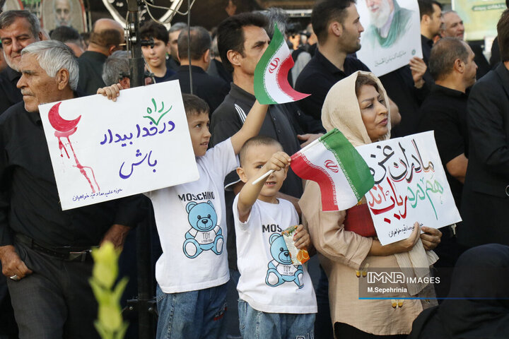 اجتماع ضد صهیونیستی هیئت‌های مذهبی تبریز