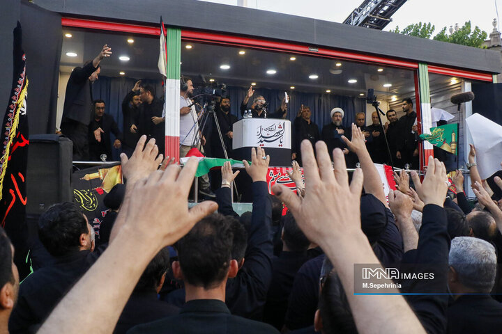 اجتماع ضد صهیونیستی هیئت‌های مذهبی تبریز