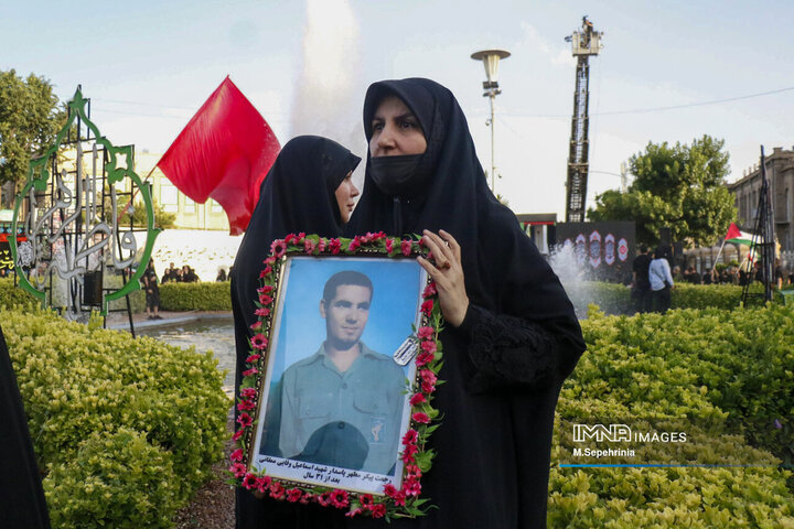 اجتماع ضد صهیونیستی هیئت‌های مذهبی تبریز