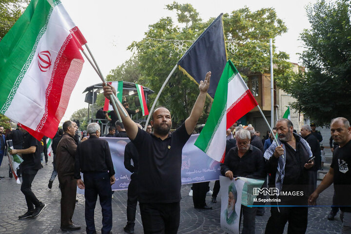 اجتماع ضد صهیونیستی هیئت‌های مذهبی تبریز