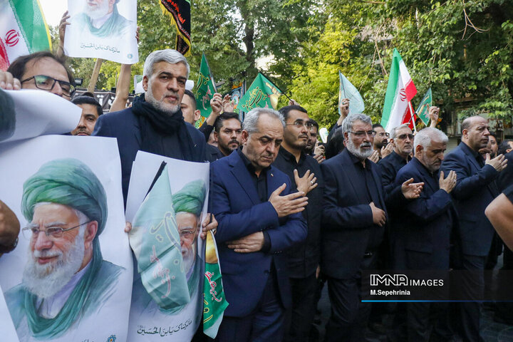 اجتماع ضد صهیونیستی هیئت‌های مذهبی تبریز