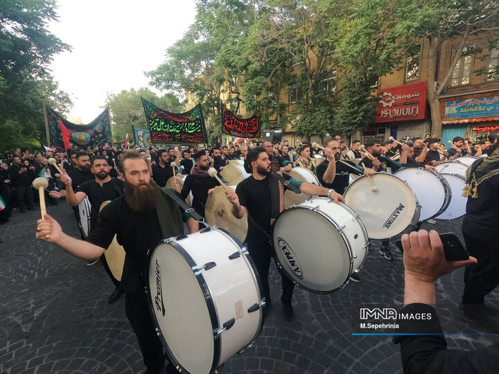 اجتماع ضد صهیونیستی هیئت‌های مذهبی تبریز