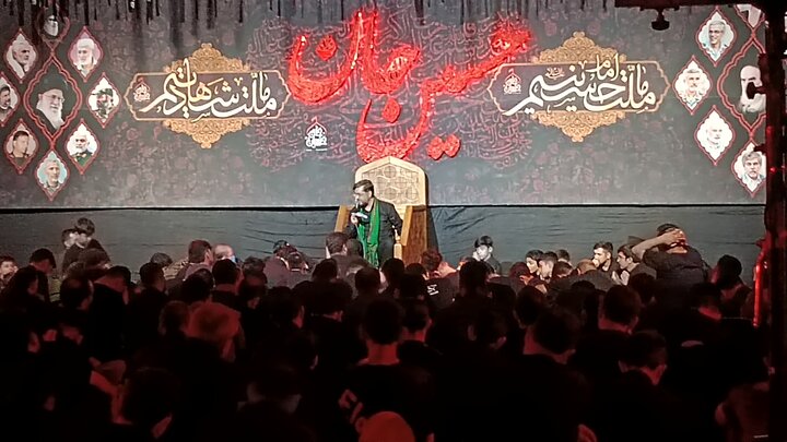 فیلم| عزاداری شهادت علی‌اکبر(ع) در هیئت حسین جان بجنورد