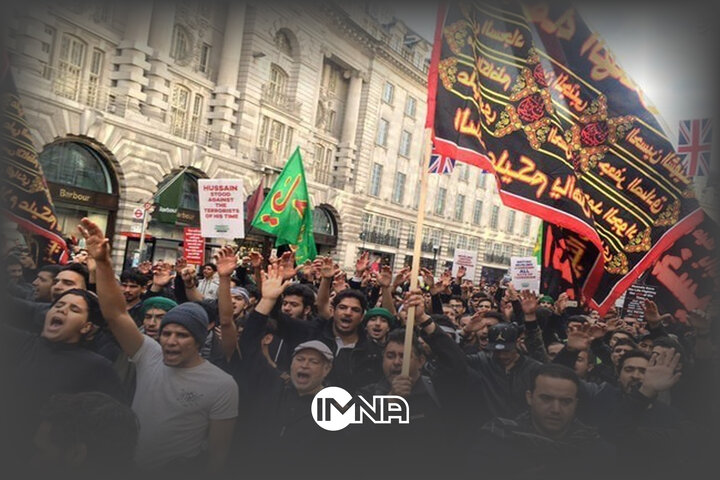 دسته های عزاداری سید و سالار شهیدان در لندن