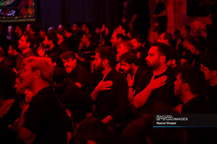 عزاداری دهه اول محرم در مجتمع فرهنگی باران