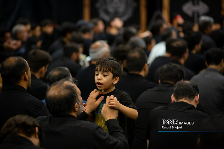 عزاداری دهه اول محرم در مجتمع فرهنگی باران