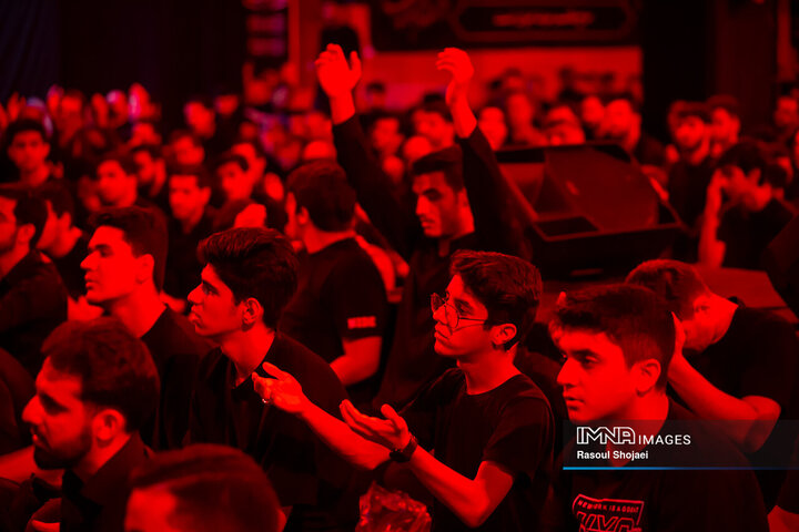 عزاداری دهه اول محرم در مجتمع فرهنگی باران