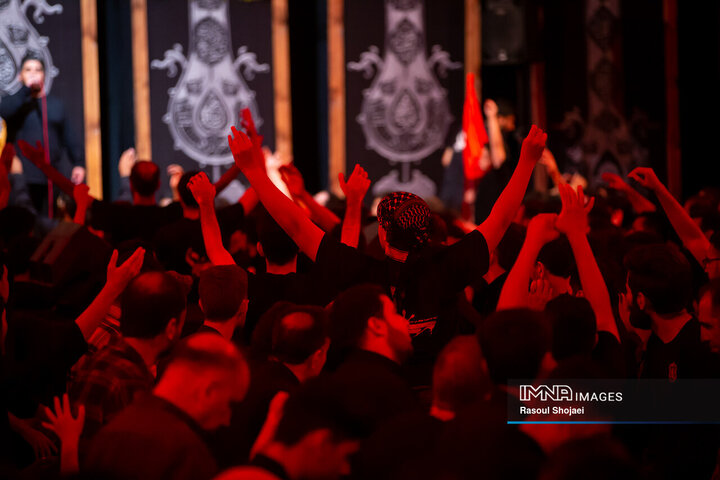 عزاداری دهه اول محرم در مجتمع فرهنگی باران