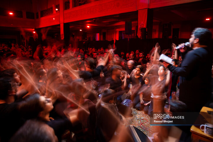 عزاداری دهه اول محرم در مجتمع فرهنگی باران