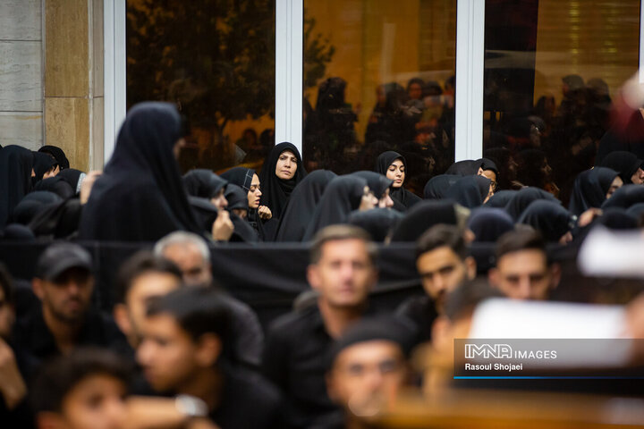 عزاداری دهه اول محرم در مجتمع فرهنگی باران
