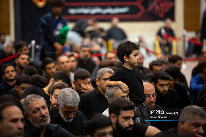 عزاداری دهه اول محرم در مجتمع فرهنگی باران
