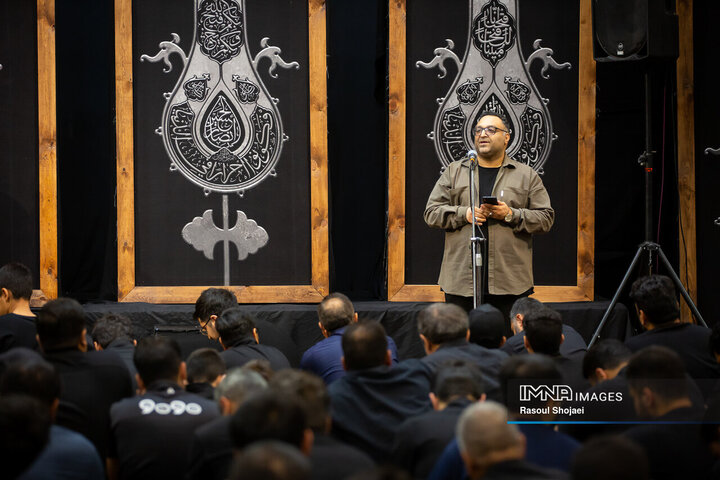 عزاداری دهه اول محرم در مجتمع فرهنگی باران