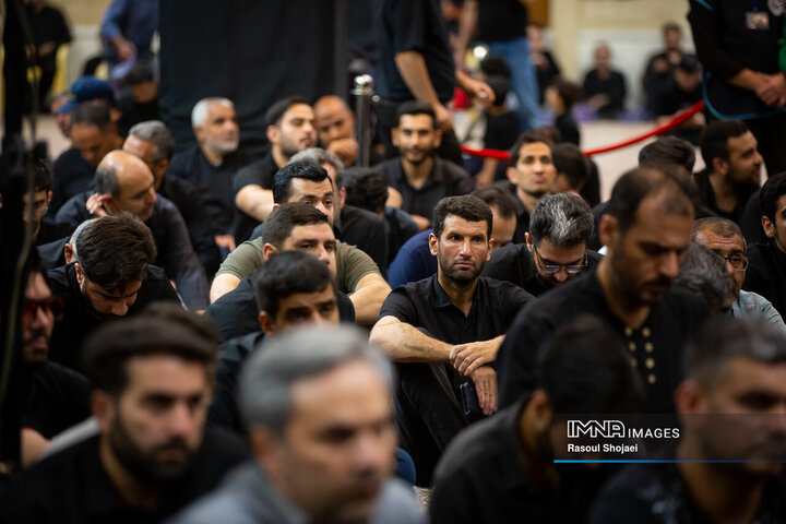 عزاداری دهه اول محرم در مجتمع فرهنگی باران