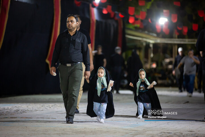 عزاداری دهه اول محرم در مجتمع فرهنگی باران