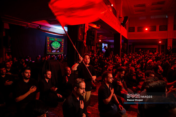 عزاداری دهه اول محرم در مجتمع فرهنگی باران