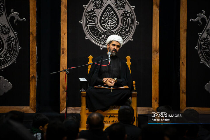 عزاداری دهه اول محرم در مجتمع فرهنگی باران