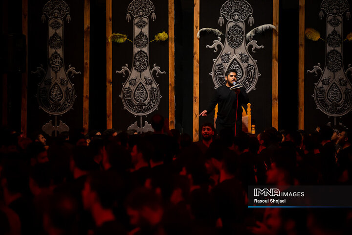 عزاداری دهه اول محرم در مجتمع فرهنگی باران