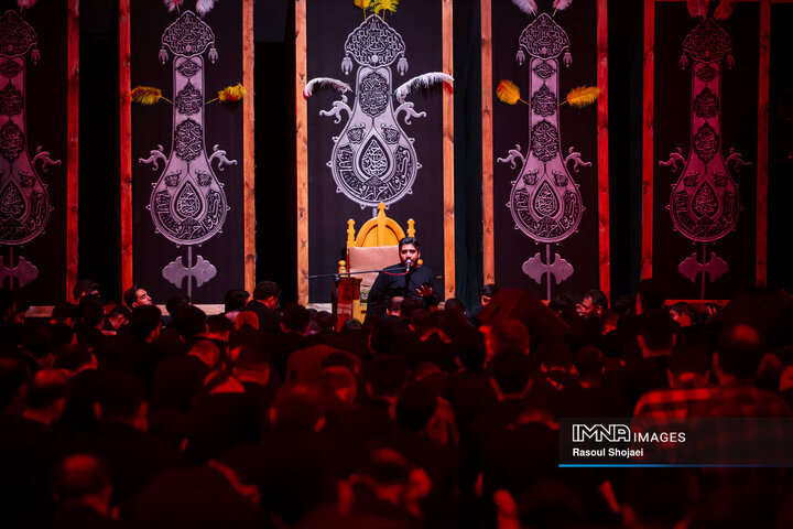 عزاداری دهه اول محرم در مجتمع فرهنگی باران