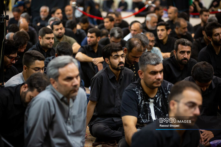 عزاداری دهه اول محرم در مجتمع فرهنگی باران