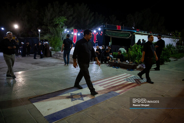 عزاداری دهه اول محرم در مجتمع فرهنگی باران