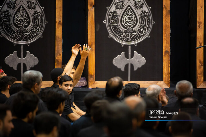 عزاداری دهه اول محرم در مجتمع فرهنگی باران