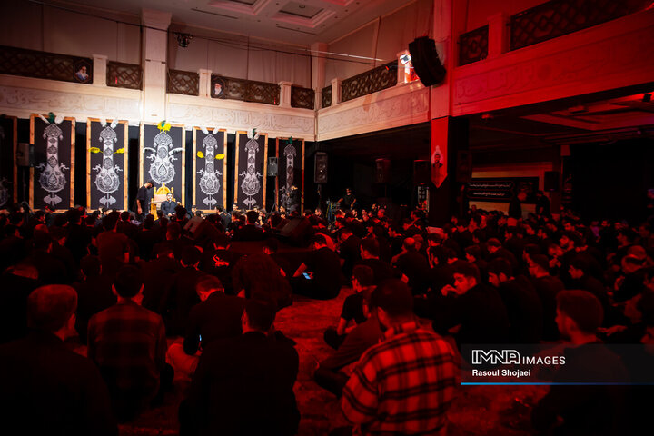 عزاداری دهه اول محرم در مجتمع فرهنگی باران