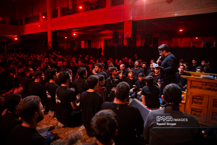 عزاداری دهه اول محرم در مجتمع فرهنگی باران