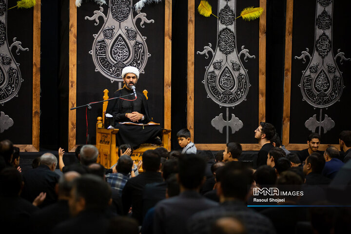 عزاداری دهه اول محرم در مجتمع فرهنگی باران