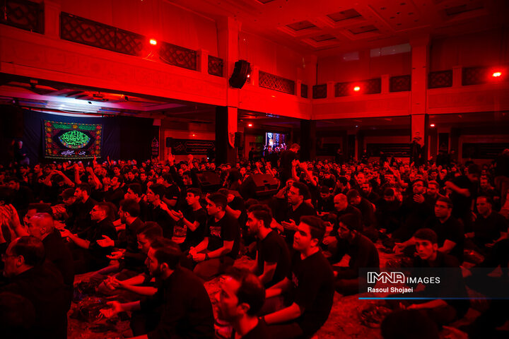 عزاداری دهه اول محرم در مجتمع فرهنگی باران