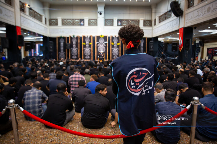 عزاداری دهه اول محرم در مجتمع فرهنگی باران
