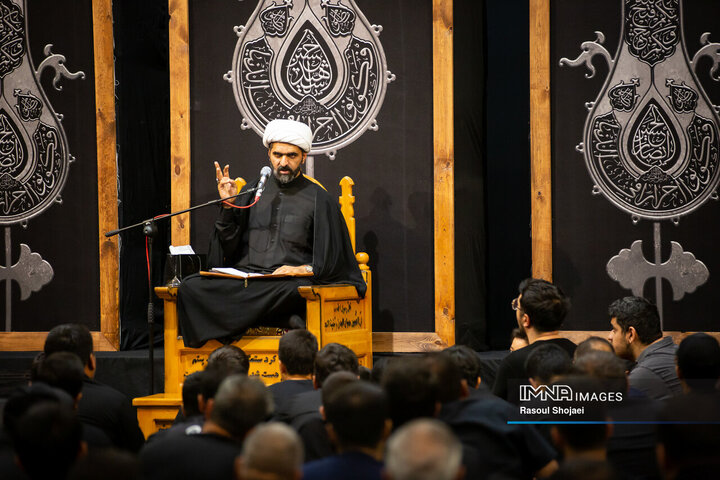 عزاداری دهه اول محرم در مجتمع فرهنگی باران