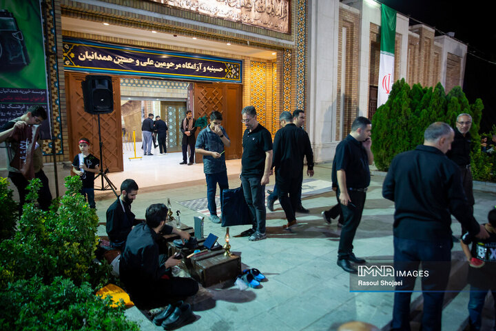 عزاداری دهه اول محرم در مجتمع فرهنگی باران