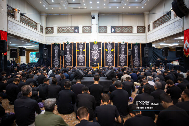 عزاداری دهه اول محرم در مجتمع فرهنگی باران