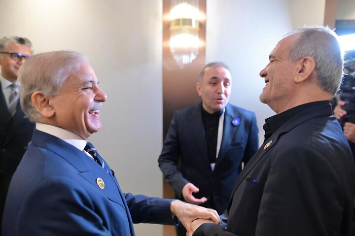 شهباز شریف بر حمایت تزلزل‌ ناپذیر پاکستان از ایران تاکید کرد + فیلم