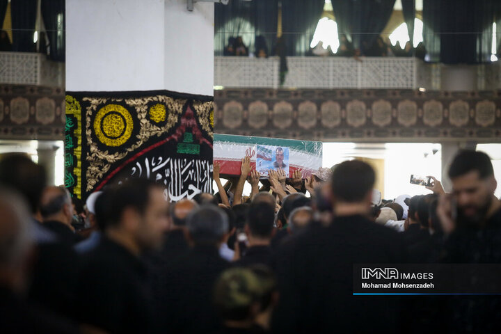 تشییع پیکر سرلشکر شهید «محمد سعید ایزدی» و جانباز شهید «محمد آقازیارتی» در قم