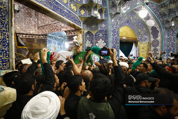 تشییع پیکر سرلشکر شهید «محمد سعید ایزدی» و جانباز شهید «محمد آقازیارتی» در قم