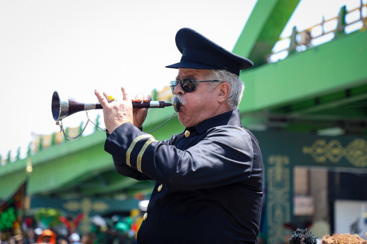 تعزیه سیار در بازار تاریخی اراک