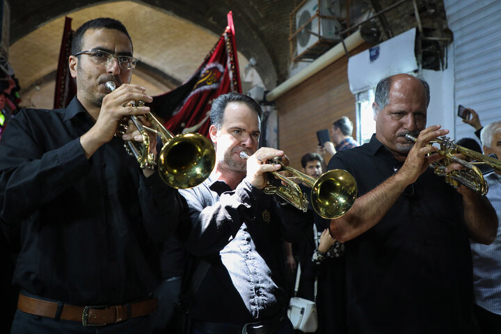 تعزیه سیار در بازار تاریخی اراک