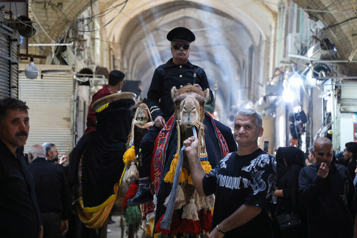 تعزیه سیار در بازار تاریخی اراک