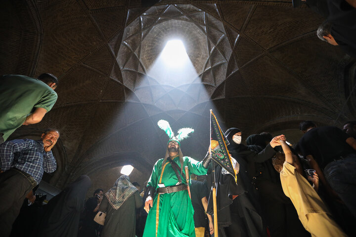 تعزیه سیار در بازار تاریخی اراک