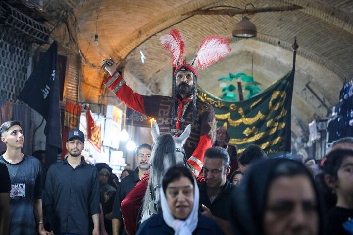 تعزیه سیار در بازار تاریخی اراک