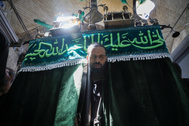 تعزیه سیار در بازار تاریخی اراک