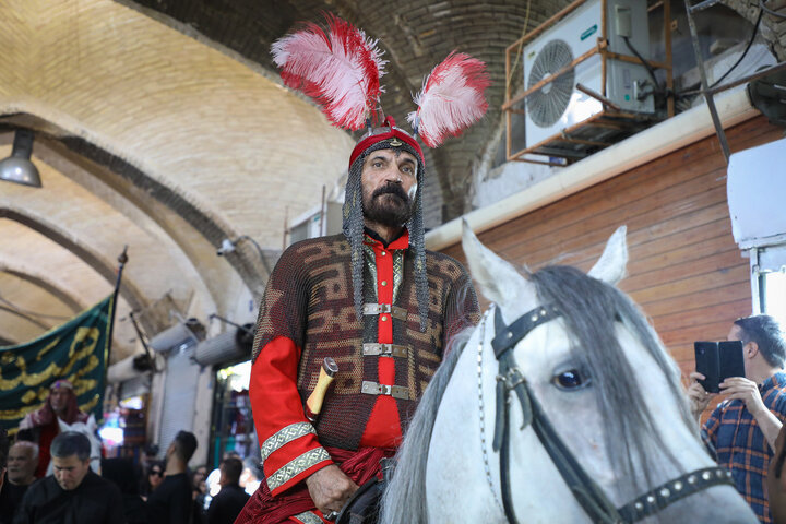 تعزیه سیار در بازار تاریخی اراک