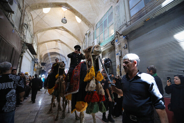 تعزیه سیار در بازار تاریخی اراک