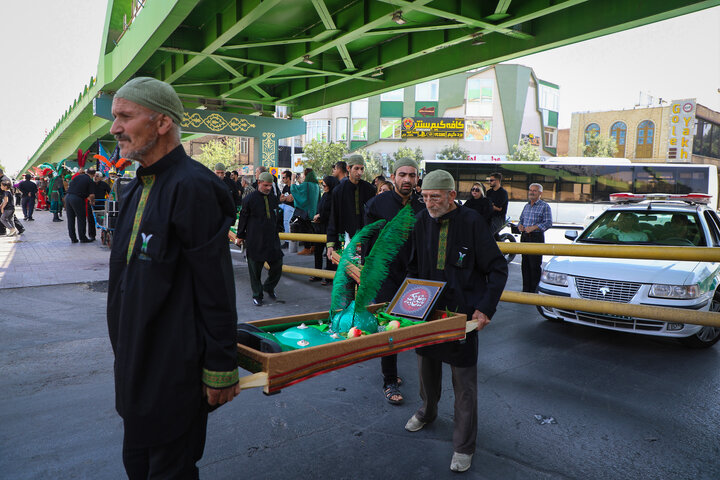 تعزیه سیار در بازار تاریخی اراک