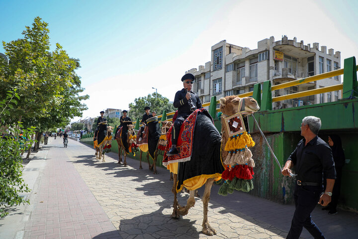 تعزیه سیار در بازار تاریخی اراک