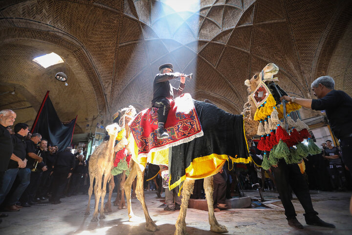 تعزیه سیار در بازار تاریخی اراک