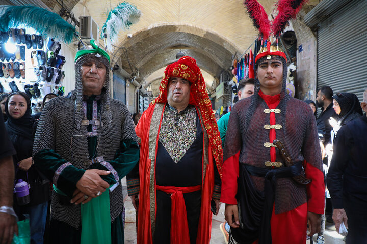 تعزیه سیار در بازار تاریخی اراک