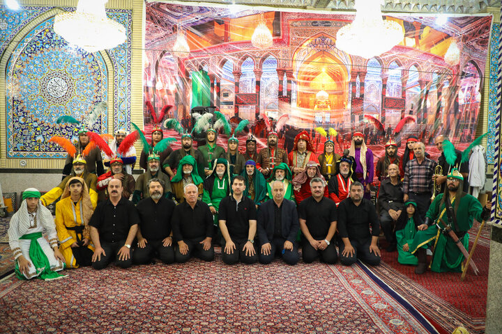 تعزیه سیار در بازار تاریخی اراک